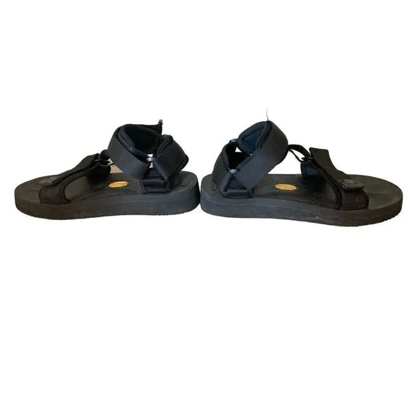 Suicoke touch strap sandals Black unisex size 5 MSRP: $205