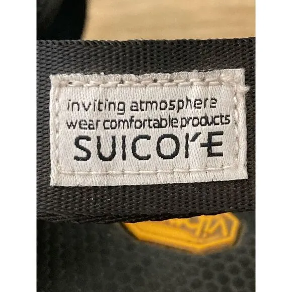 Suicoke touch strap sandals Black unisex size 5 MSRP: $205