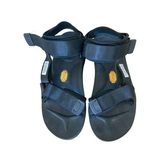 Suicoke touch strap sandals Black unisex size 5 MSRP: $205