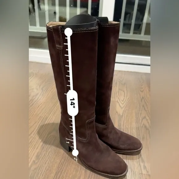 Superfeet  boots 100% leather brown suede feeling in the outside