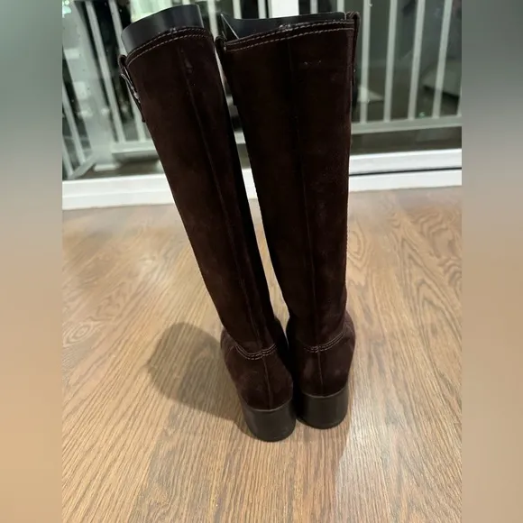 Superfeet  boots 100% leather brown suede feeling in the outside