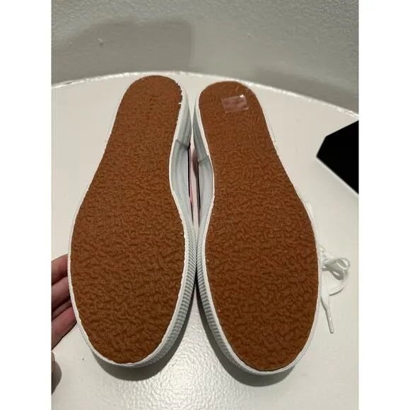 SUPERGA NWT $100 3041 Revolley Colorblock Pink Suede Sneakers Size 9.5
