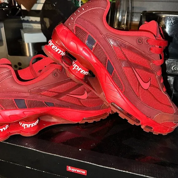 Supreme Red Men's Sneakers