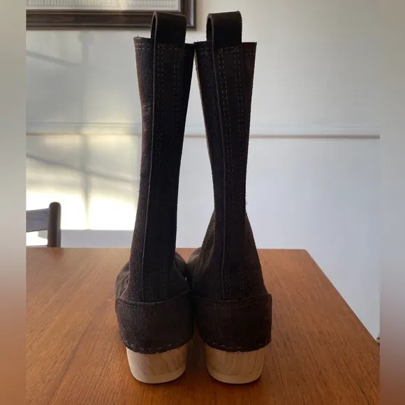 Sven Brittany Clog Suede Tall Boots