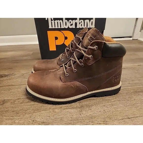 Sz 12M Men's Gritstone 6&quot; Steel Toe Work Boot