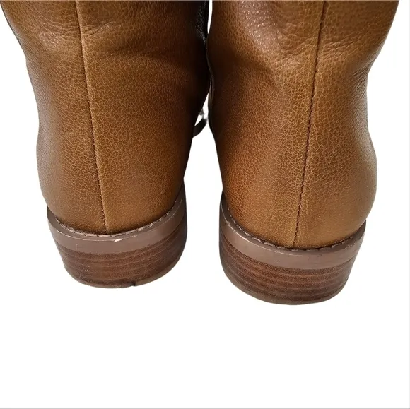 Tahari Andy Double Zipper Leather Boots