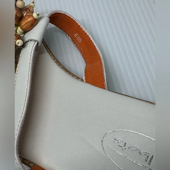🆕Talbots  beaded thong sandals 🩴 in size 8.5