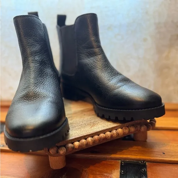 Talbots Women's Black Chelsea Ankle Boots