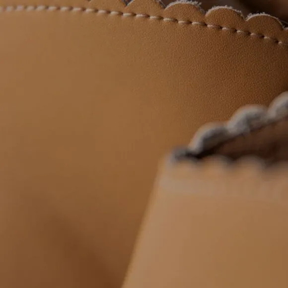 Tan Kids Boots