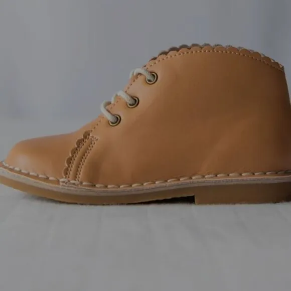 Tan Kids Boots