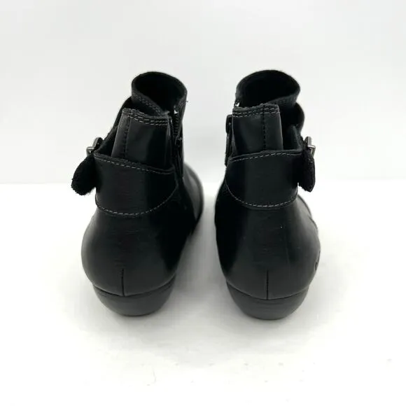 Taos Women’s Leather Comfort Ankle Booties Buckle Zip Boots Shoes