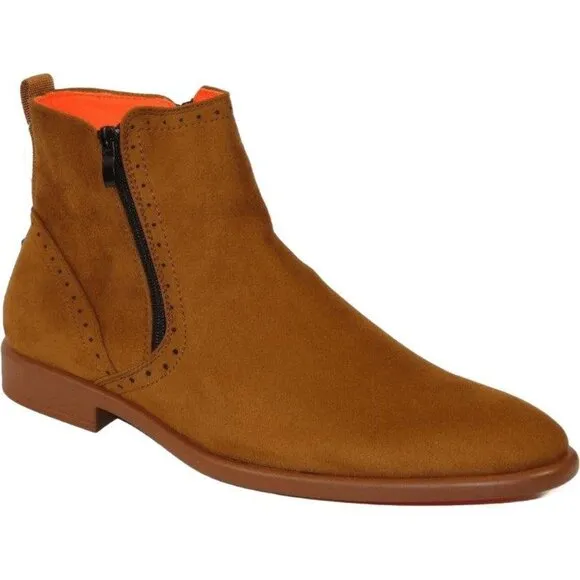 Tayno Men's Size 9 Camel The Coupe Chelsea Boots
