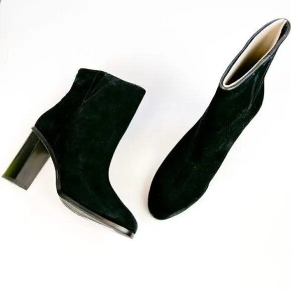 Ted Baker London Ankle Boots Womens size 9.5 Orbida Black Suede