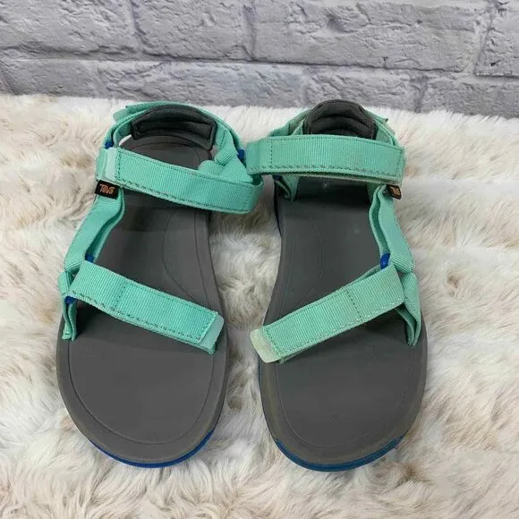 Teva Hurricane XLT 3 Junior Sea Glass Hiking Sandals Size 7