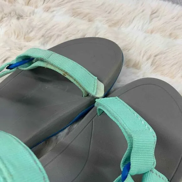 Teva Hurricane XLT 3 Junior Sea Glass Hiking Sandals Size 7