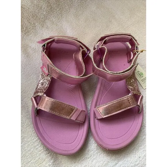 Teva Hurricane XLT2 Christian Cowan Pink Sandals Womens 6 Glitter