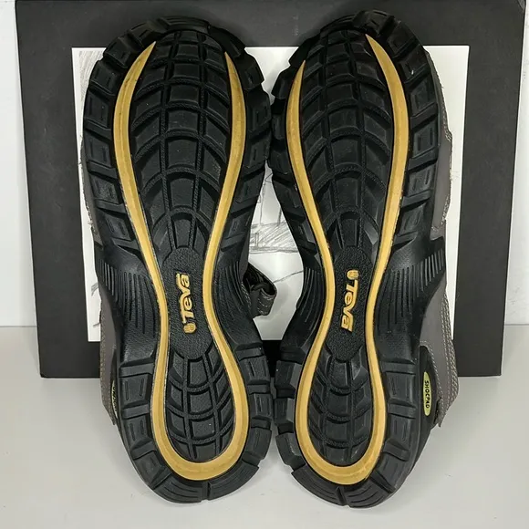Teva Mens Forebay Sport Sandals, Turkish Coffee / Brown Men’s Size 12