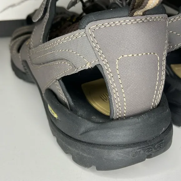 Teva Mens Forebay Sport Sandals, Turkish Coffee / Brown Men’s Size 12