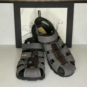 Teva Mens Forebay Sport Sandals, Turkish Coffee / Brown Men’s Size 12