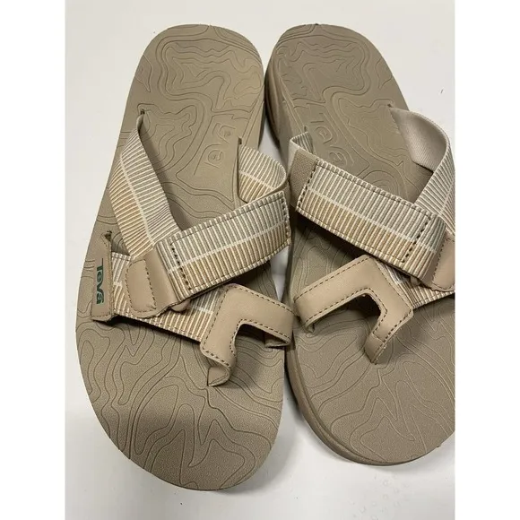 Teva Men’s Revive‎ 95 Slides Beige Size 10 (1124052)