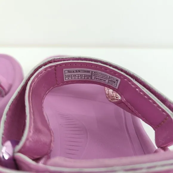 TEVA X CHRISTIAN COWAN Women's 6 Sandals Pink  Sparkle Hurricane XLT2 $190 NEW