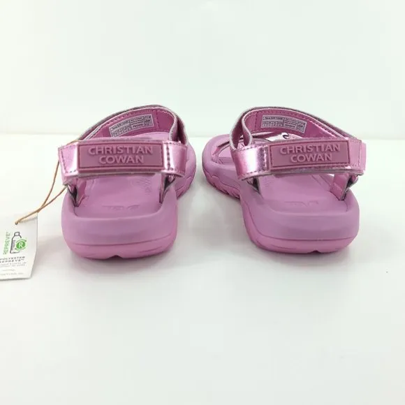 TEVA X CHRISTIAN COWAN Women's 6 Sandals Pink  Sparkle Hurricane XLT2 $190 NEW