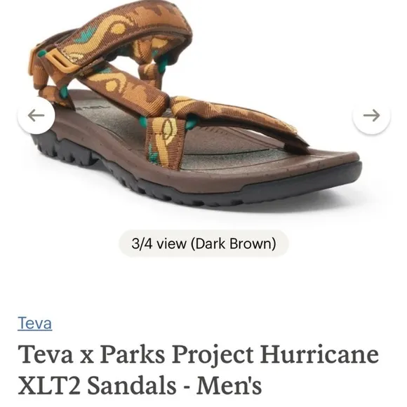 Teva x Parks Project Hurricane XLT2 Sandals 13 NEW in Box