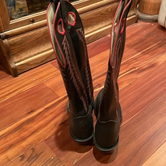 TEXAS LEATHER COWBOY BOOTS