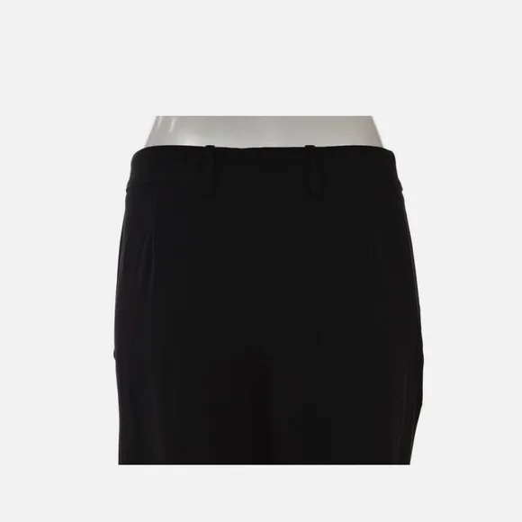 Thakoon Pants Sz 2 Black Capri Cropped Acetate Casual Trousers NWT