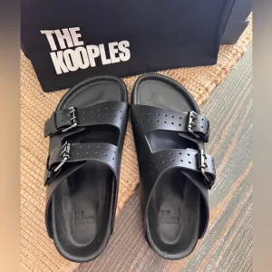 The Kooples Black Sandals