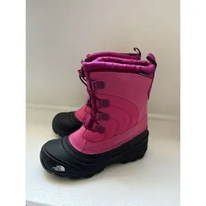 The North Face Boots Size 6 Youth Girl Pink Alpenglow IV Waterproof‎ Winter