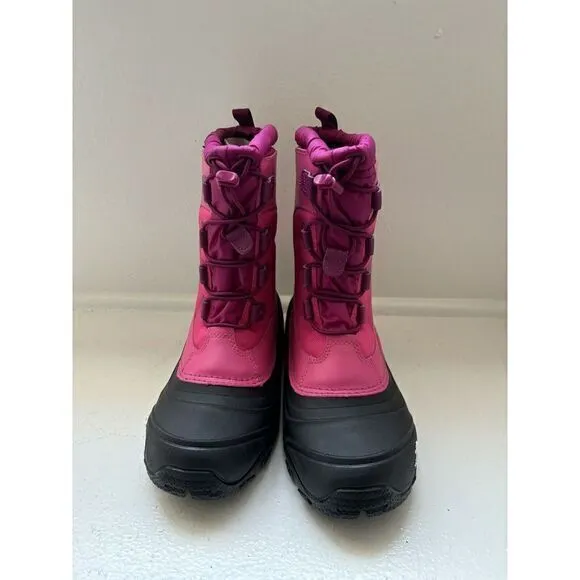 The North Face Boots Size 6 Youth Girl Pink Alpenglow IV Waterproof‎ Winter