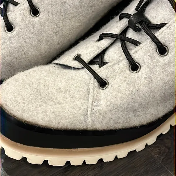 The North Face Cryos Urban Explorer Boots Italy wool leather hiking Womens Sz 10