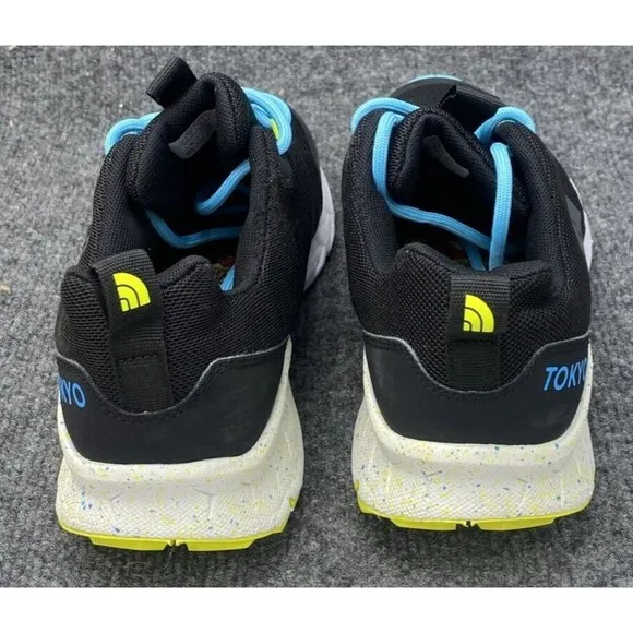 The North Face Shoes MEN’S SPREVA TOKYO Size 9 BLACK BLUEFISH Athletic Sneaker