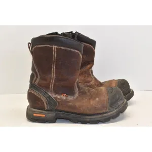 Thorogood Men's GEN-Flex2 8&quot; Wellington Work Boots Size 9.5M Side Zip 804-4440