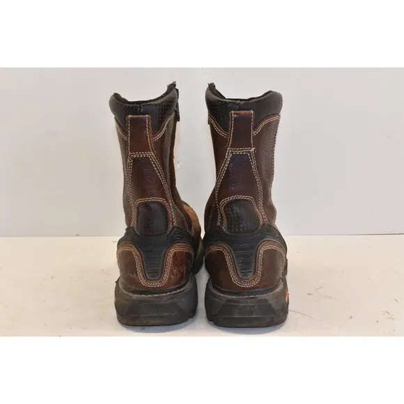 Thorogood Men's GEN-Flex2 8&quot; Wellington Work Boots Size 9.5M Side Zip 804-4440