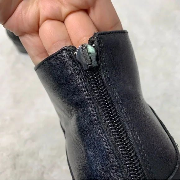 Thursday Boot Co Black Rein Women’s Casual Ankle Leather Boots Size 11