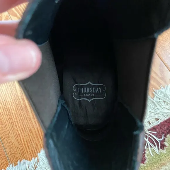 Thursday Boot Company Brown Leather Duchess Bootie 2&quot; Heel Thursday Boots