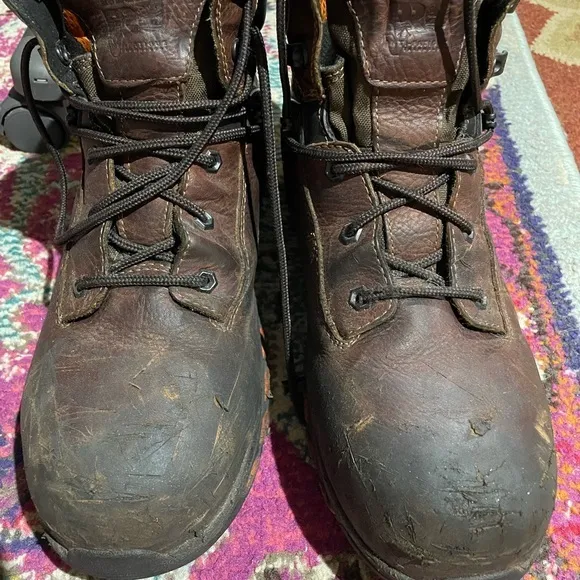 Timberland Boots Mens Pro Series Steel Toe‎ Anti-Fatigue Work Pro Size 10.5