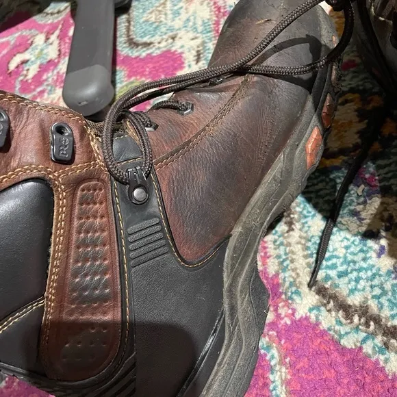 Timberland Boots Mens Pro Series Steel Toe‎ Anti-Fatigue Work Pro Size 10.5
