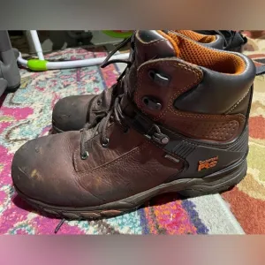 Timberland Boots Mens Pro Series Steel Toe‎ Anti-Fatigue Work Pro Size 10.5