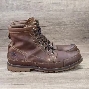Timberland Earthkeepers Men's Size 13 Brown Leather Ankle Boots (15551)