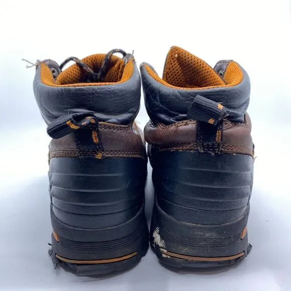Timberland Endurance Pro Mens Size 11 M Brown Leather Steel Toe Work Boots 52562
