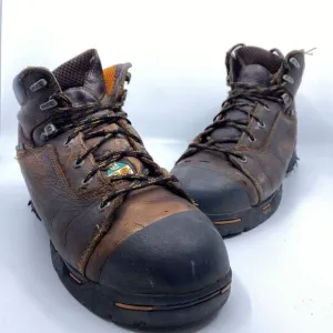 Timberland Endurance Pro Mens Size 11 M Brown Leather Steel Toe Work Boots 52562