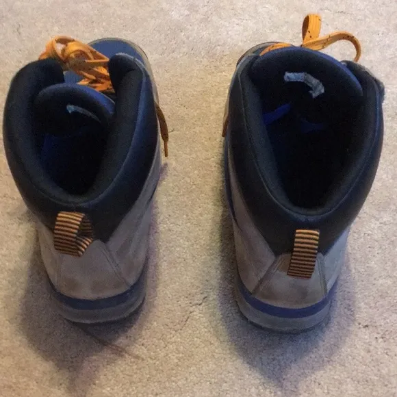 Timberland Hiking Boots in Blue and Tan