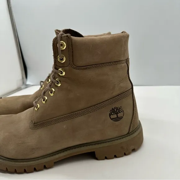 Timberland Mens 11.5 Premium 6” Work Boots Shoes Leather Primaloft 400g Ankle