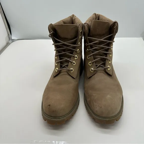 Timberland Mens 11.5 Premium 6” Work Boots Shoes Leather Primaloft 400g Ankle