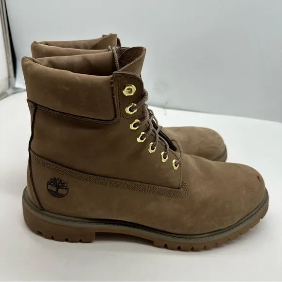 Timberland Mens 11.5 Premium 6” Work Boots Shoes Leather Primaloft 400g Ankle