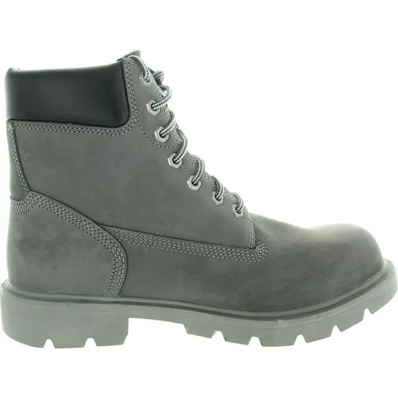 Timberland Mens Sawhorse 6&quot; Gray Composite Toe Work &amp; Safety Boots New