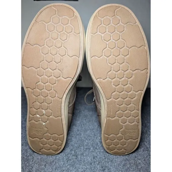 Timberland Pro 428 Men's 9 Disruptor Chukka Alloy Safety Toe Work Boots Brown
